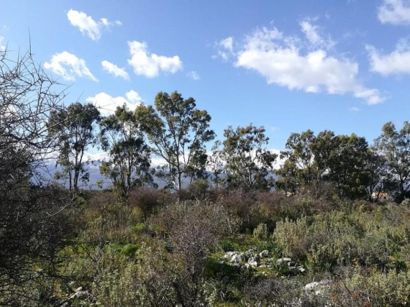 Litsarda Kreta, Litsarda: Großes Baugrundstück mit offenem Meer- und Bergblick zu verkaufen Grundstück kaufen